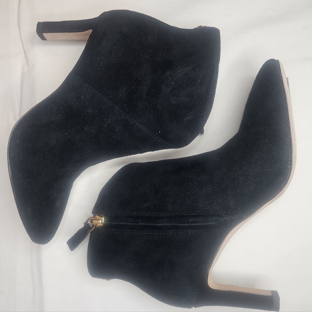 LAUREN RALPH LAUREN ISABELLE SUEDE BOOTIE ANKLE BOOTS Sz 5 NWT Retail $195 - Picture 8 of 8